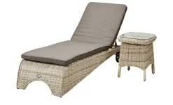 a casa mia Polyrattan-Gartenliege Sylt