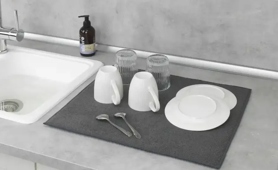 Abtropfmatte extra saugstark Mikrofaser