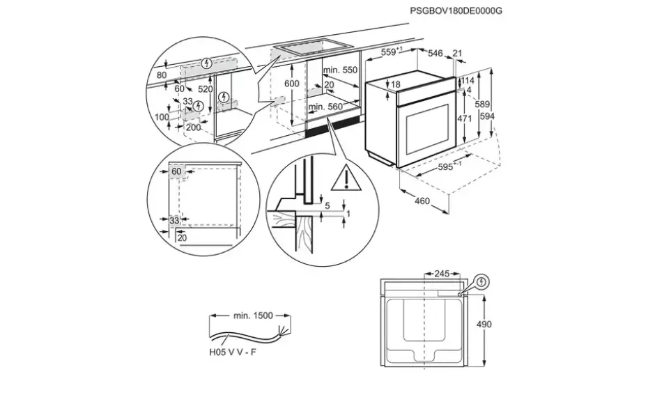 AEG Einbau-Herdset HZ13M20I1R