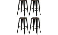 Barhocker 4er-Set