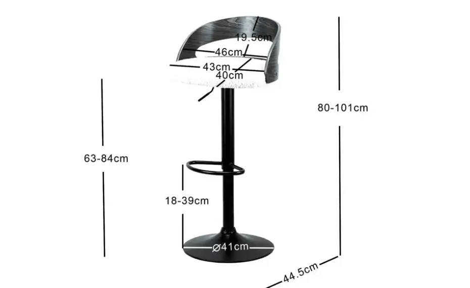 Barhocker 2er-Set