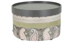 bassetti by SCHRÖNO Pouf aus Velours Tino