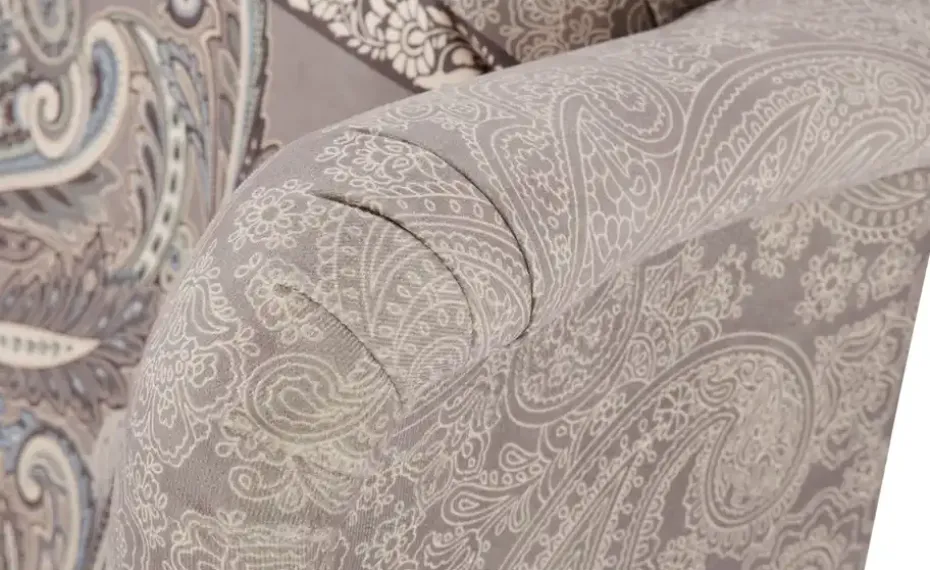 bassetti by SCHRÖNO Sessel aus Velours Salina