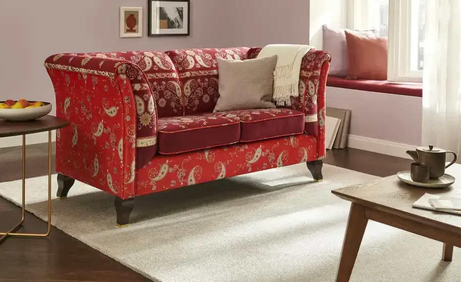 bassetti by SCHRÖNO Sofa Velours Ferrara