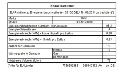BEKO Einbau-Herdset BBUM12328X