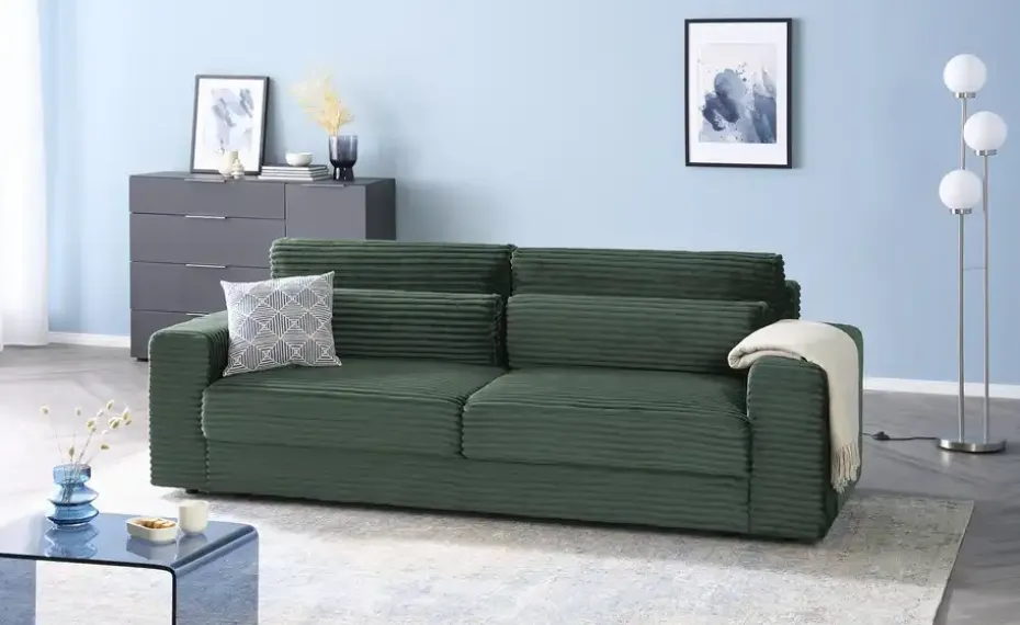 Big Sofa in modernem Breitcord