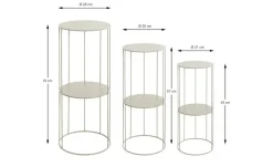 Blumensäule 3er Set