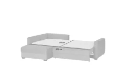 bobb Ecksofa mit Boxspringpolsterung