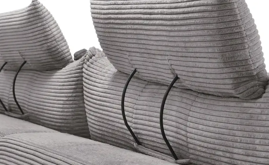 bobb Ecksofa mit trendigem Cordbezug Hella