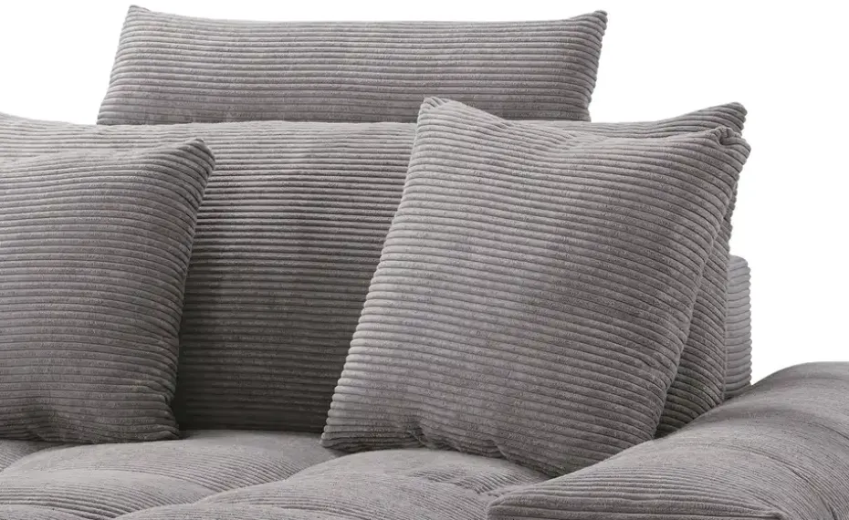 bobb Ecksofa mit trendigem Cordbezug Hella