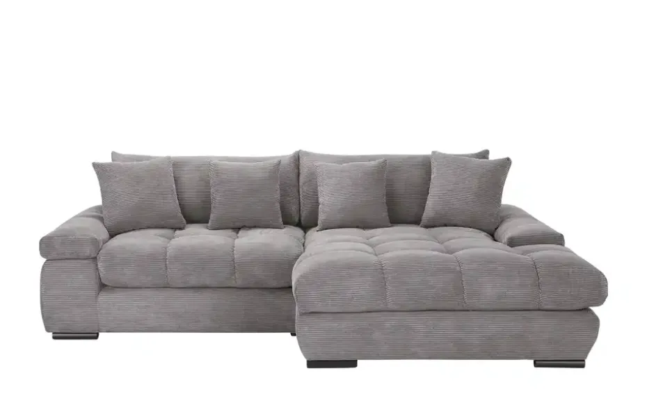 bobb Ecksofa mit trendigem Cordbezug Hella