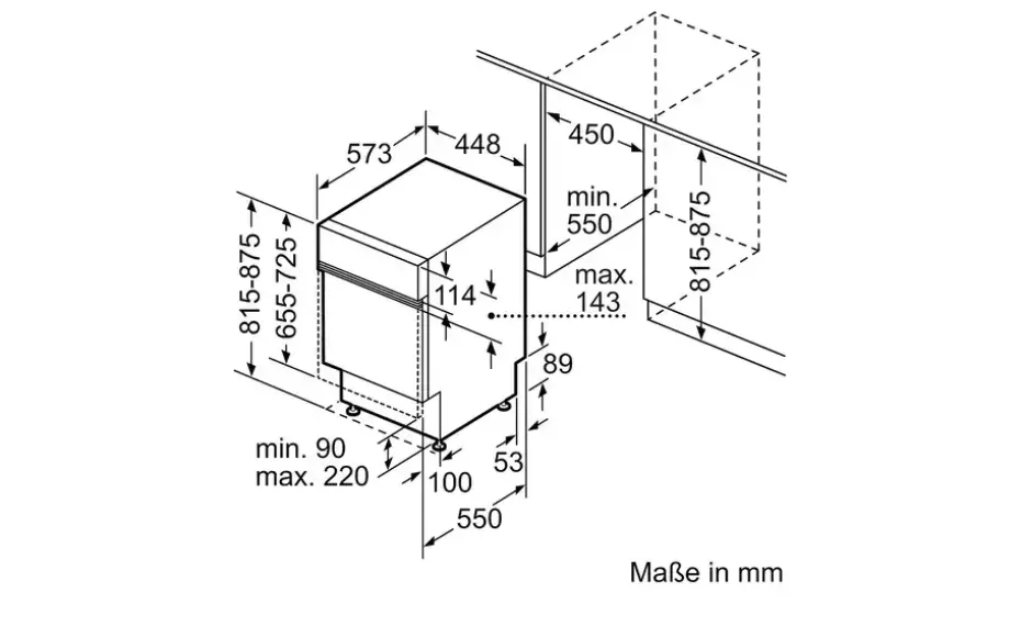 BOSCH Einbau-Geschirrspüler SPI6EMS21E