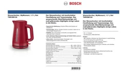 BOSCH Wasserkocher TWK3M124