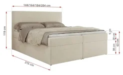 Boxbett mit Bettkasten