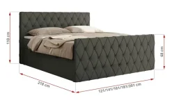 Boxbett mit Bettkasten