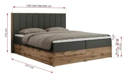 Boxbett mit Bettkasten