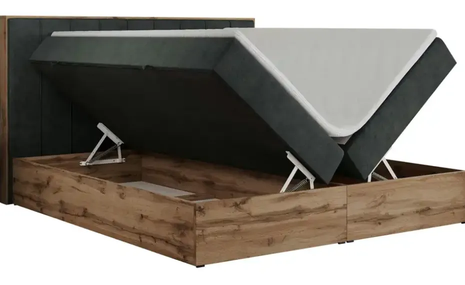 Boxbett mit Bettkasten