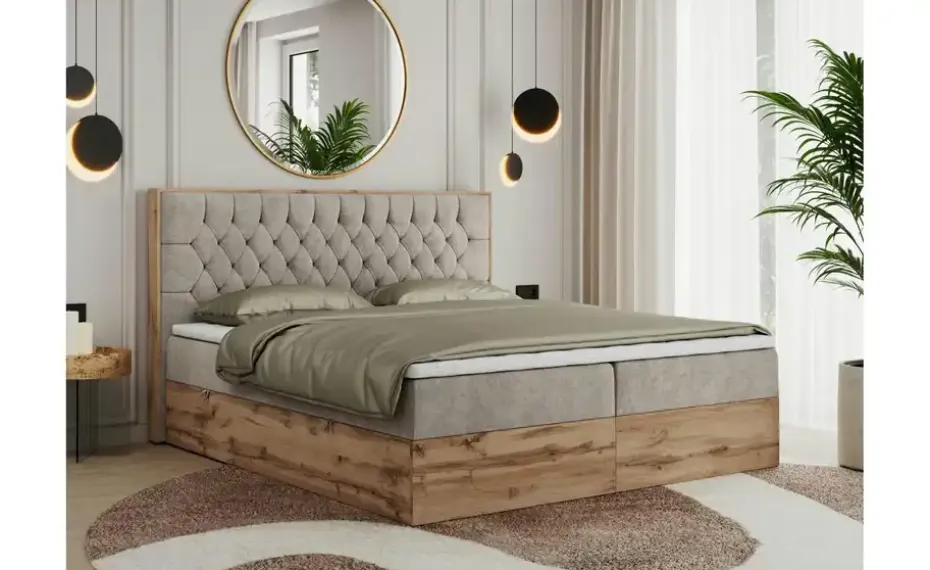 Boxbett mit Bettkasten