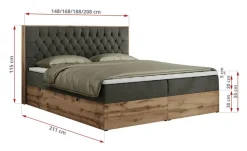Boxbett mit Bettkasten