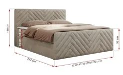 Boxbett mit Bettkasten