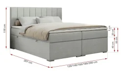 Boxbett mit Bettkasten