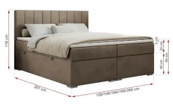 Boxbett mit Bettkasten
