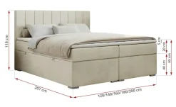 Boxbett mit Bettkasten