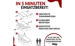Boxbett mit Bettkasten