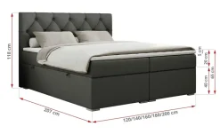 Boxbett mit Bettkasten