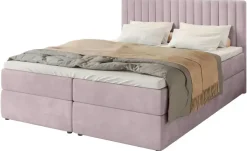 Boxbett mit Bettkasten und Topper