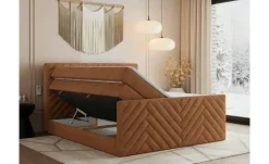 Boxspringbett mit Bettkasten