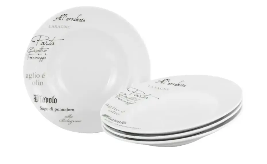 CreaTable Pastateller 4er Set Europa