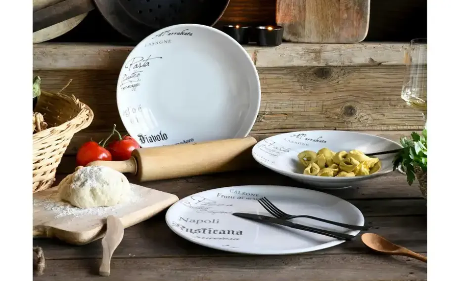 CreaTable Pastateller 4er Set Europa