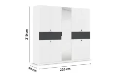 Drehtürenschrank Thurso