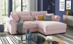 Ecksofa beidseitig montierbar Angelina klein