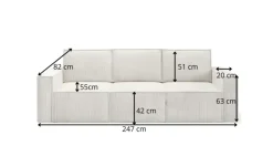 Einzelsofa Orto