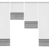 4er-Set Miniflächen Vorhang