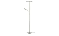 Fischer-Honsel LED-Deckenfluter 2-flammig, Nickel-matt