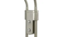 Fischer-Honsel LED-Lese-Leuchte 2-flammig, Nickel-matt