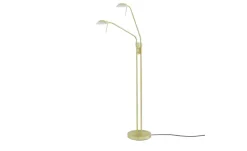 Fischer-Honsel LED-Lese-Leuchte 2-flammig, messing-matt
