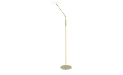 Fischer-Honsel LED-Leseleuchte, Messing-matt mit Dimmer