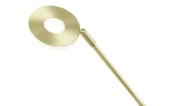 Fischer-Honsel LED-Leseleuchte, Messing-matt mit Dimmer
