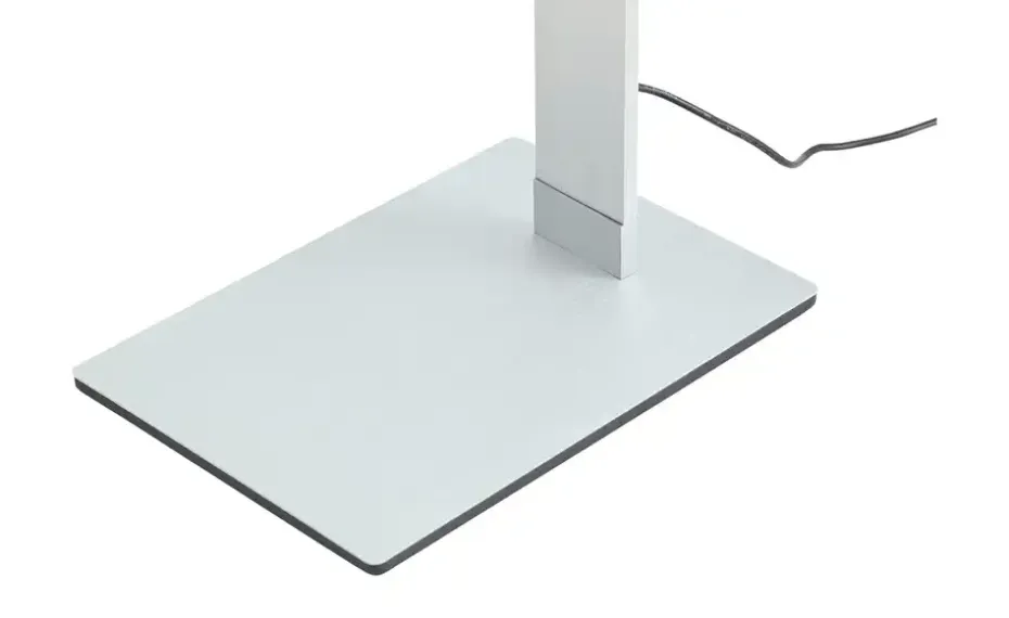 Fischer-Honsel LED-Stehleuchte, Alufarben mit Dimmer