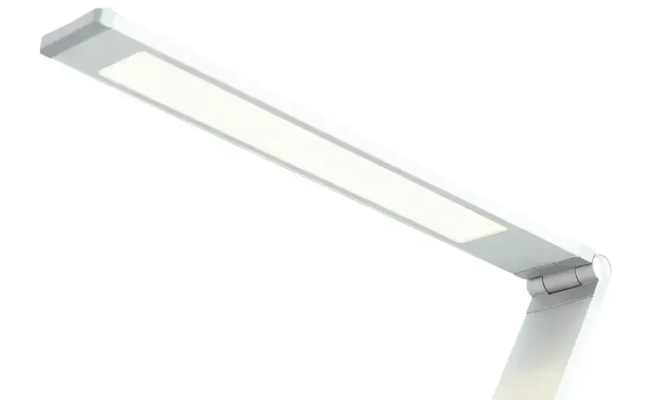 Fischer-Honsel LED-Stehleuchte, Alufarben mit Dimmer