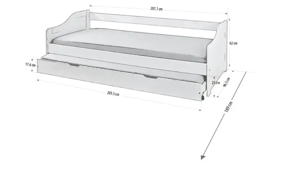 Funktionsbett Leonie
