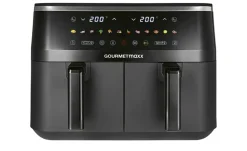 GourmetMaxx Doppelkammer-Heißluftfritteuse 16581
