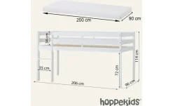 Hoppekids Halbhochbett
