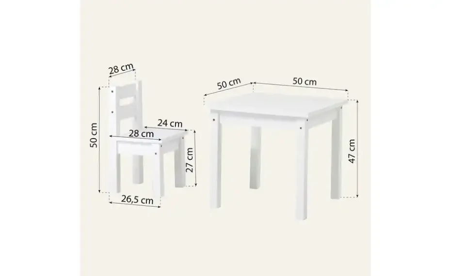 Hoppekids Sitzgruppe 3er-Set