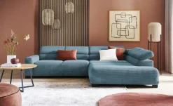 Jette Home Ecksofa aus Cord Jette Flirt