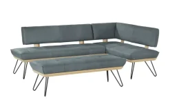 KOINOR Hockerbank Leder Dining System 4